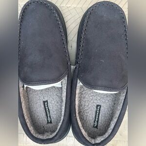 Dockers Men's Dark Loafer Slippers